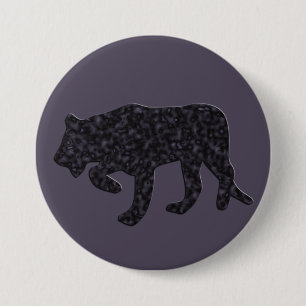 Black Panther 3 Inch Round Button