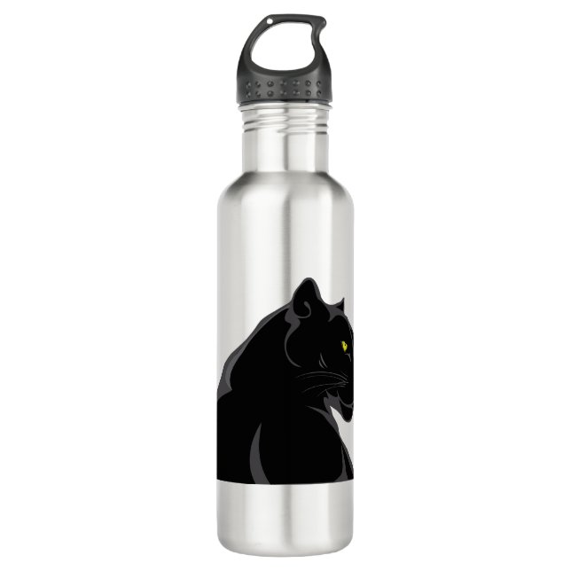 black panther 710 ml water bottle (Front)