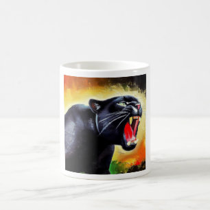 Black Panther (7) Wild Cat  Coffee Mug