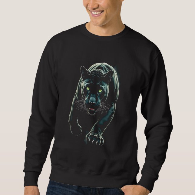 Black Panther Art Sweatshirt (Front)