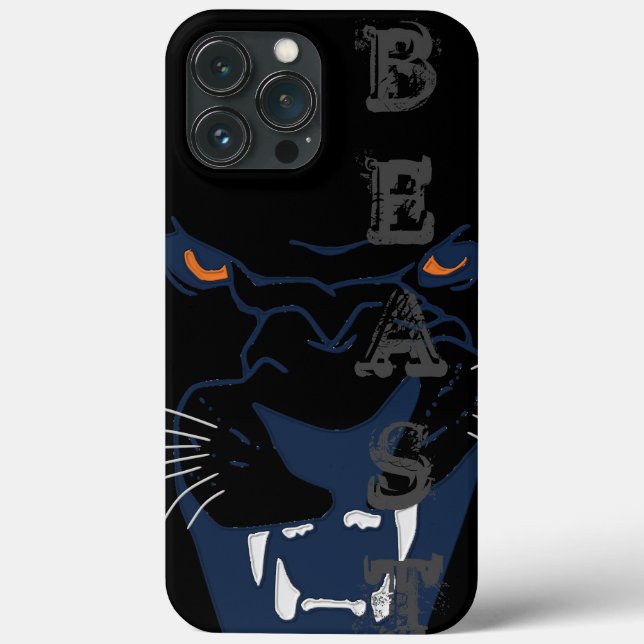 Black Panther Beast Case-Mate iPhone Case (Back)