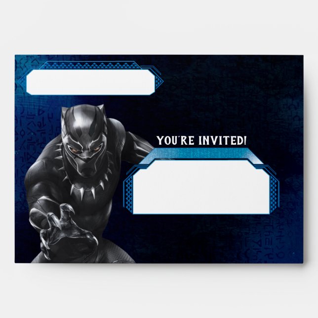 Black Panther | Birthday Envelopes (Front)