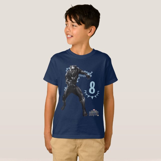 Black Panther | Birthday T-Shirt (Front Full)