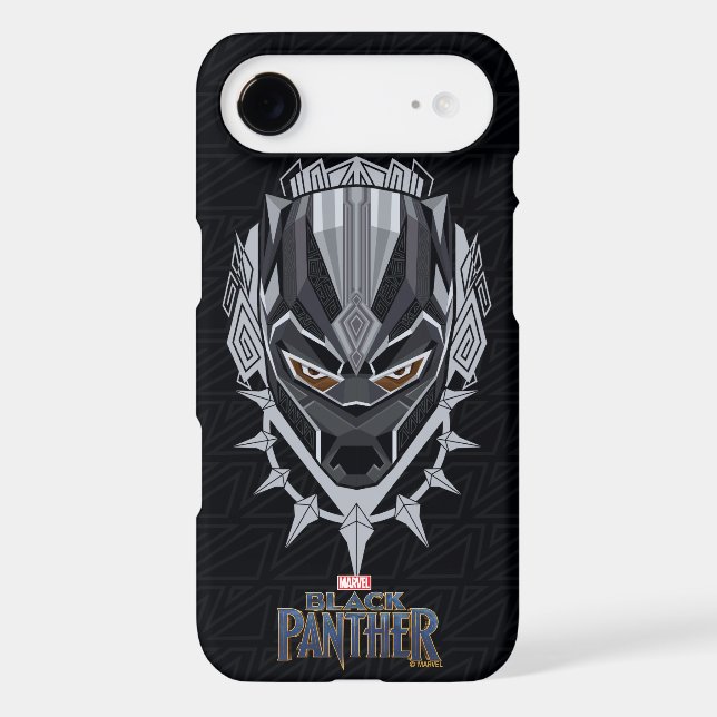 Black Panther | Black Panther Head Emblem Case-Mate iPhone Case (Back)