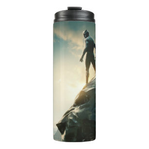 Black Panther Black Panther Standing Atop Lair Thermal Tumbler