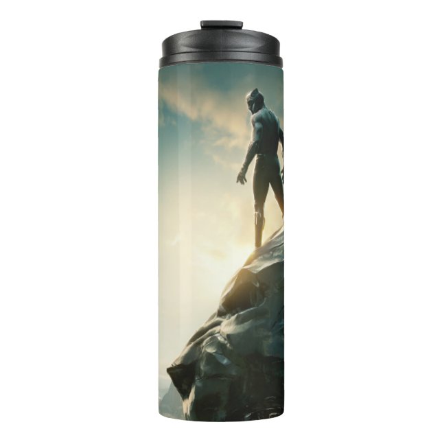Black Panther | Black Panther Standing Atop Lair Thermal Tumbler (Front)