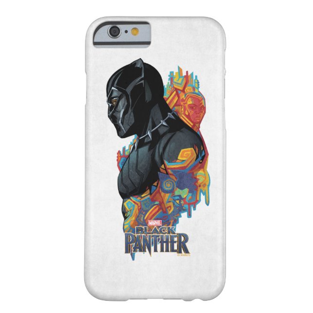 Black Panther | Black Panther Tribal Graffiti Case-Mate iPhone Case (Back)