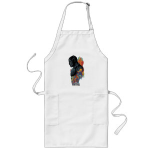 Black Panther   Black Panther Tribal Graffiti Long Apron