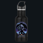 Black Panther | Black Panthers In Wawa Tree 532 Ml Water Bottle<br><div class="desc">Check out Black Panther with his claws out in this circular tribal graphic,  standing in front of a Wawa tree that holds two black panthers.</div>