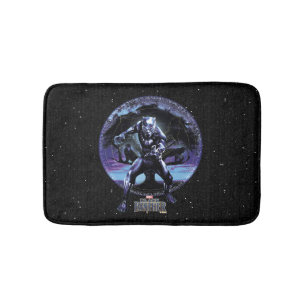 Black Panther   Black Panthers In Wawa Tree Bath Mat