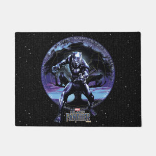 Black Panther   Black Panthers In Wawa Tree Doormat