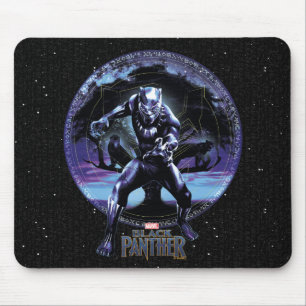 Black Panther Black Panthers In Wawa Tree Mouse Pad
