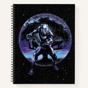 Black Panther   Black Panthers In Wawa Tree Notebook