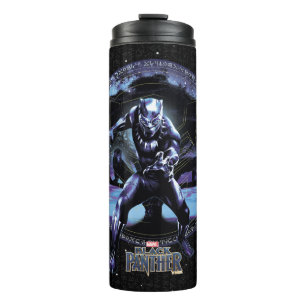 Black Panther   Black Panthers In Wawa Tree Thermal Tumbler
