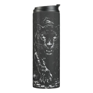 Black Panther — by BurnsInHell Thermal Tumbler