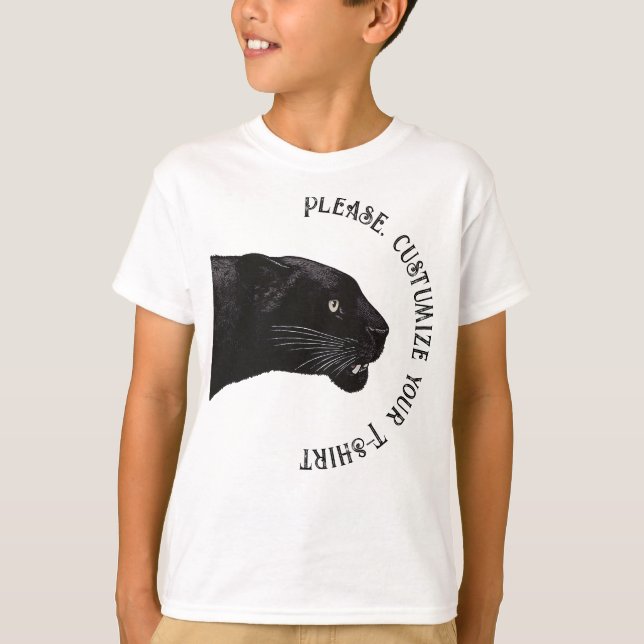 Black Panther by Toshi Yoshida T-Shirt (Front)