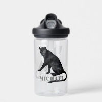 Black Panther Cat Leopard Personalized 
