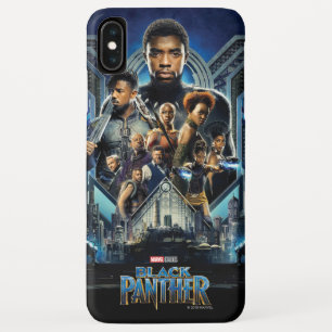 Black Panther   Characters Over Wakanda iPhone XS Max Case