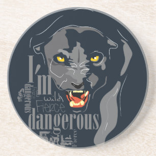 Black panther coaster