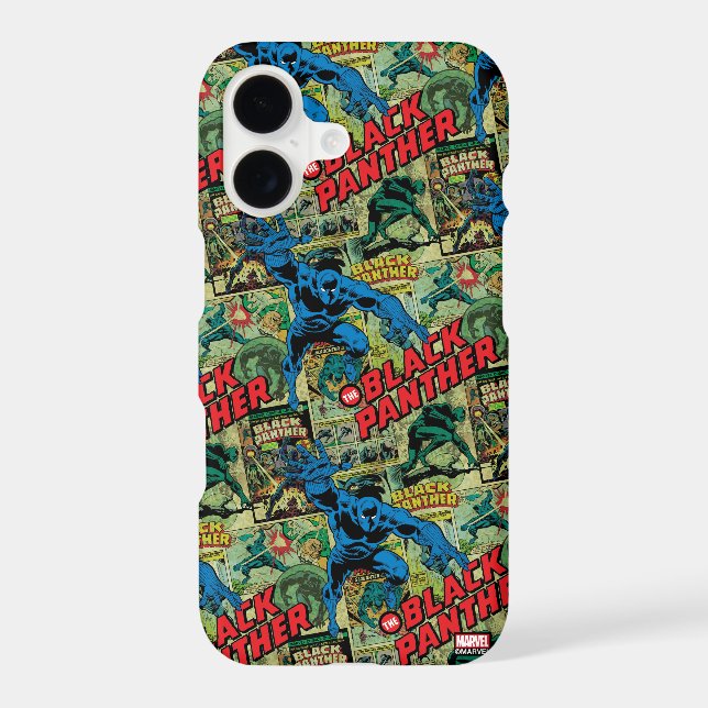 Black Panther Comic Book Pattern (Back)
