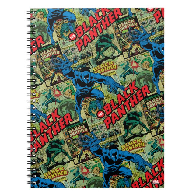 Black Panther Comic Book Pattern (Front)