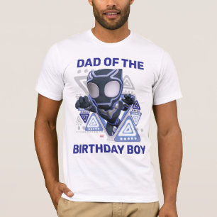 Black Panther   Dad of the Birthday Boy T-Shirt