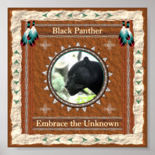 Black Panther Energy Embrace the Unknown Poster