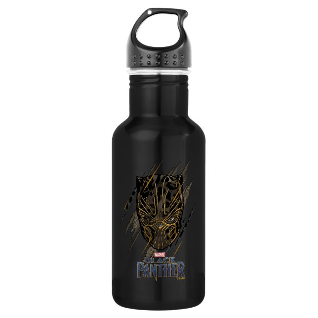Black Panther | Erik Killmonger Claw Marks 532 Ml Water Bottle (Front)
