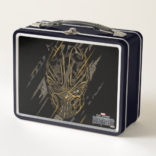 Black Panther   Erik Killmonger Claw Marks Metal Lunch Box