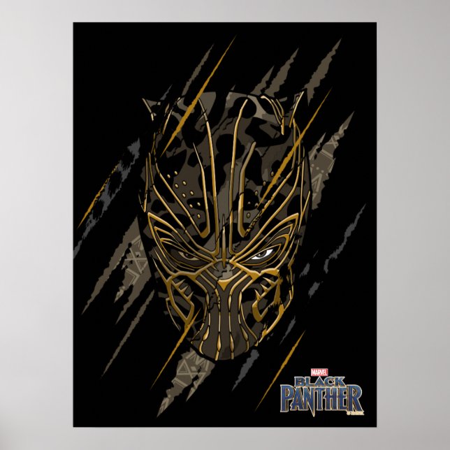 Black Panther | Erik Killmonger Claw Marks Poster (Front)