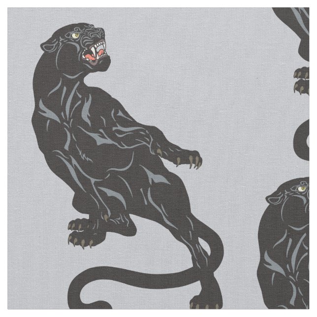 black panther fabric (Close Up)