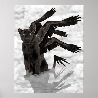 Black Panther Faery Print