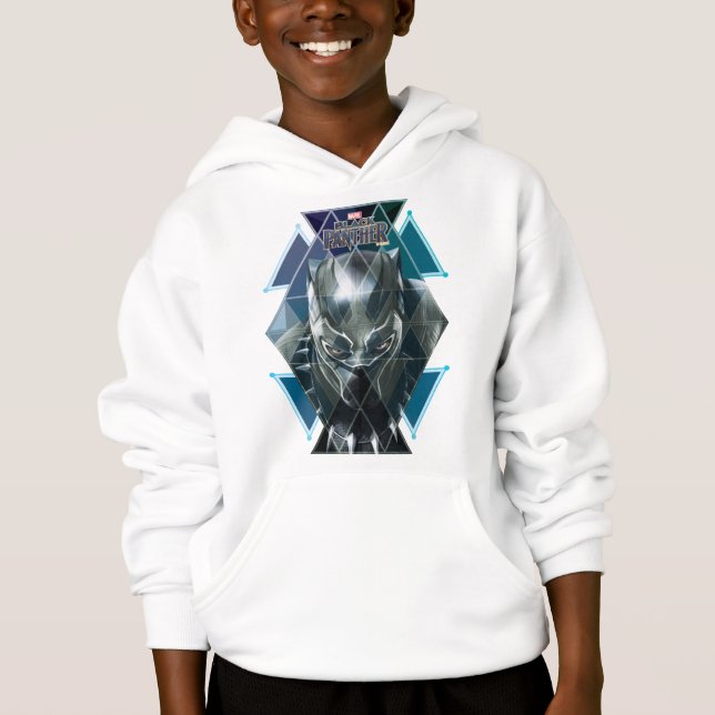 Black Panther | Geometric Character Pattern (Front)
