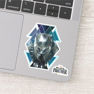 Black Panther   Geometric Character Pattern