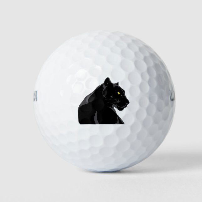 black panther golf balls (Front)