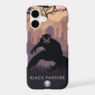 Black Panther Heroic Silhouette