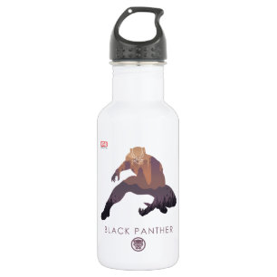 Black Panther Heroic Silhouette 532 Ml Water Bottle