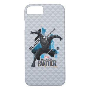 Black Panther High-Tech Character Graphic iPhone 8/7 Case