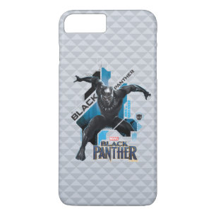 Black Panther   High-Tech Character Graphic iPhone 8 Plus/7 Plus Case