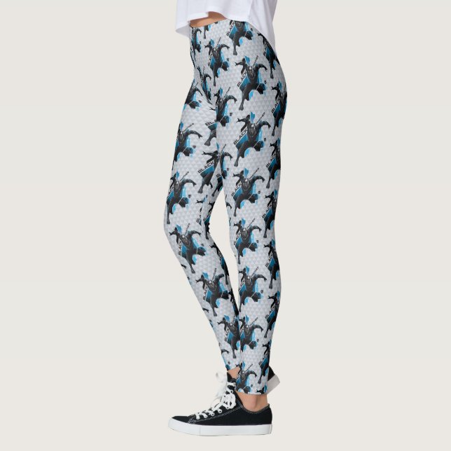 Black Panther | High-Tech Character Graphic Leggings (Left)