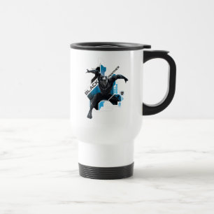 Black Panther   High-Tech Character Graphic Travel Mug