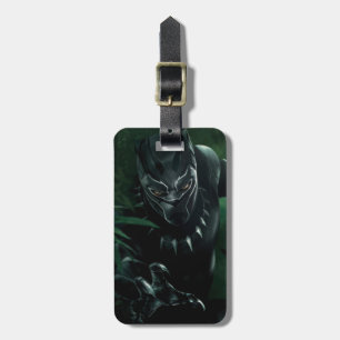 Black Panther In The Jungle Luggage Tag