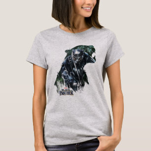 Black Panther   In The Jungle T-Shirt