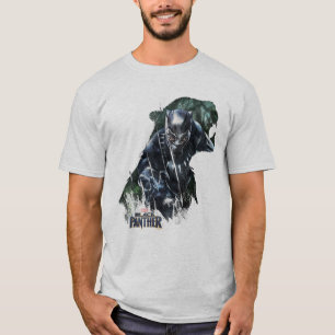 Black Panther In The Jungle T-Shirt