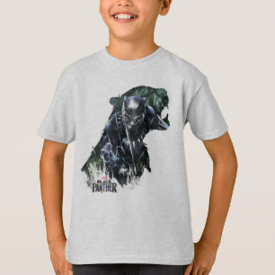 Black Panther   In The Jungle T-Shirt