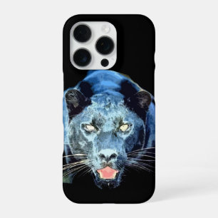 Black Panther Jaguar Eyes iPhone 16 Pro Case