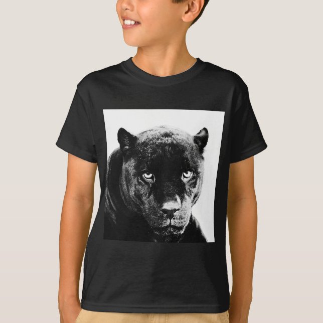 Black Panther Jaguar T-Shirt (Front)