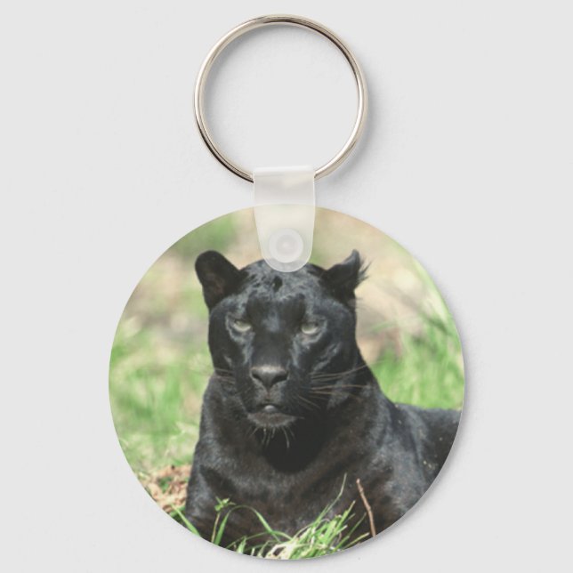 Black Panther Keychain (Front)