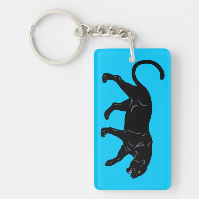 black panther keychain (Front)