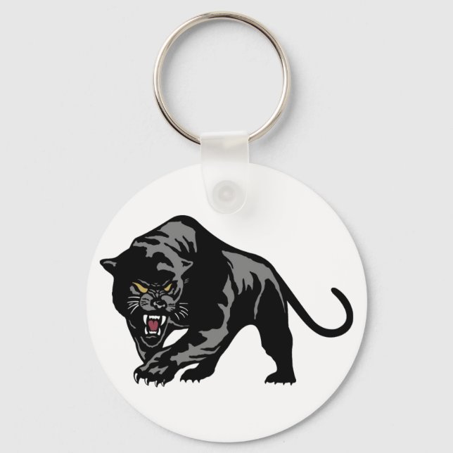 Black Panther Keychain (Front)
